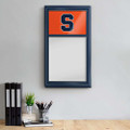 Syracuse Orange Dry Erase Note Board - Blue Frame / Orange