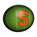 Syracuse Orange On the 50 - Oval Slimline Lighted Wall Sign