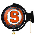 Syracuse Orange Original Round Rotating Lighted Wall Sign | The Fan-Brand | NCSYRC-115-01