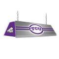 TCU Horned Frogs Edge Glow Pool Table Light - Gray | The Fan-Brand | NCTCUH-320-01B