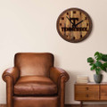 Tennessee Volunteers Branded Faux Barrel Top Wall Clock