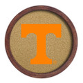 Tennessee Volunteers Faux Barrel Framed Cork Board - Color Logo | The Fan-Brand | NCTENN-632-01A