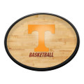 Tennessee Volunteers Hardwood - Oval Slimline Lighted Wall Sign | The Fan-Brand | NCTENN-140-12