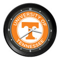 Tennessee Volunteers Ribbed Frame Wall Clock | The Fan-Brand | NCTENN-530-01