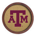 Texas A&M Aggies Faux Barrel Framed Cork Board - Color Logo | The Fan-Brand | NCTXAM-632-01A