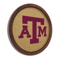 Texas A&M Aggies Faux Barrel Framed Cork Board - Color Logo