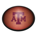 Texas A&M Aggies Pigskin - Oval Slimline Lighted Wall Sign | The Fan-Brand | NCTXAM-140-21