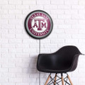 Texas A&M Aggies Round Slimline Lighted Wall Sign