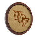 UCF Knights Faux Barrel Framed Cork Board - Monochrome Logo