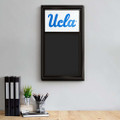 UCLA Bruins Chalk Note Board - Black Frame / White