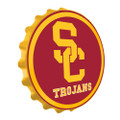 USC Trojans Bottle Cap Wall Sign - Scarlet