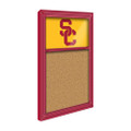 USC Trojans Cork Noteboard - Cardinal Frame