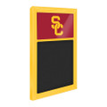 USC Trojans Gold - Chalk Noteboard - Gold Frame