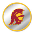 USC Trojans Mascot - Modern Disc Mirrored Wall Sign | The Fan-Brand | NCUSCT-235-02B