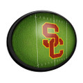 USC Trojans On the 50 - Oval Slimline Lighted Wall Sign