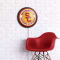 USC Trojans SC - Round Slimline Lighted Wall Sign