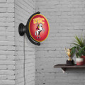 USC Trojans Traveler - Original Oval Rotating Lighted Wall Sign