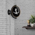 Vanderbilt Commodores Anchor - Oval Rotating Lighted Wall Sign - Black