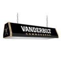 Vanderbilt Commodores Standard Pool Table Light - Black / Star | The Fan-Brand | NCVAND-310-01C