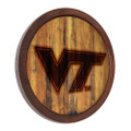 Virginia Tech Hokies Branded Faux Barrel Top Sign