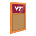 Virginia Tech Hokies Cork Note Board