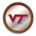 Virginia Tech Hokies Faux Barrel Top Mirrored Wall Sign - Orange Edge | The Fan-Brand | NCVTCH-245-01B