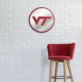 Virginia Tech Hokies Modern Disc Mirrored Wall Sign