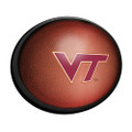 Virginia Tech Hokies Pigskin - Oval Slimline Lighted Wall Sign