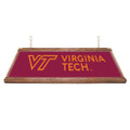 Virginia Tech Hokies Premium Wood Pool Table Light