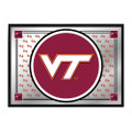 Virginia Tech Hokies Team Spirit - Framed Mirrored Wall Sign - Mirrored | The Fan-Brand | NCVTCH-265-02A