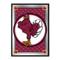 Virginia Tech Hokies Team Spirit, Mascot - Framed Mirrored Wall Sign | The Fan-Brand | NCVTCH-275-02