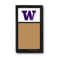 Washington Huskies Cork Note Board - White | The Fan-Brand | NCWASH-640-01A