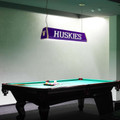 Washington Huskies Huskies - Standard Pool Table Light - Purple