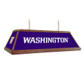Washington Huskies Premium Wood Pool Table Light - Purple | The Fan-Brand | NCWASH-330-01B