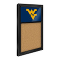 West Virginia Mountaineers Cork Noteboard 2