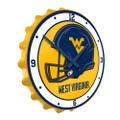 West Virginia Mountaineers Helmet - Bottle Cap Wall Clock