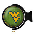 West Virginia Mountaineers On the 50 - Rotating Lighted Wall Sign | The Fan-Brand | NCWVIR-115-22