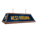 West Virginia Mountaineers Premium Wood Pool Table Light | The Fan-Brand | NCWVIR-330-01