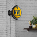 West Virginia Mountaineers WVU - Original Oval Rotating Lighted Wall Sign