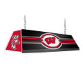 Wisconsin Badgers Edge Glow Pool Table Light - Black / Red Cap | The Fan-Brand | NCWISB-320-01B