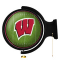 Wisconsin Badgers On the 50 - Rotating Lighted Wall Sign | The Fan-Brand | NCWISB-115-22