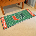 Miami Hurricanes Football Field Runner | Fanmats | 7527