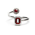 Ohio State Buckeyes Stainless Steel "O" Adjustable Ring | Stone Armory | OH-OSU602
