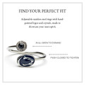 Penn State Nittany Lions Stainless Steel Adjustable Ring | Stone Armory | PST601