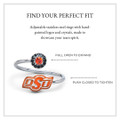 Oklahoma State Cowboys Stainless Steel Adjustable Ring | Stone Armory | OKS601
