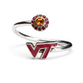 Virginia Tech Hokies Stainless Steel  Adjustable Ring | Stone Armory | VAT601