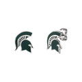 Michigan State Spartans Mascot Stud Earrings | Stone Armory | MI-MSU303