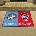 North Carolina Tar Heels / NC State Wolfpack House Divided Mat | Fanmats | 6003