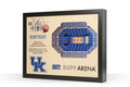 Kentucky Wildcats Framed 3-D Stadium Art | Stadium Views | 9022442