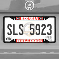 Georgia Bulldogs License Plate Frame - Black | Fanmats | 31250